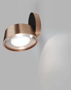Plafoniera LIGHT-POINT, Bronzo / Ottone anticato, Soggiorno, Alluminio
