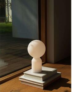 Lampade da tavolo Normann Copenhagen, dimmerabile, Bianco, Soggiorno, Plastica