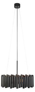 Lampada a sospensione Markslöjd, Level, dimmerabile, Nero, Soggiorno, Metallo, Moderno