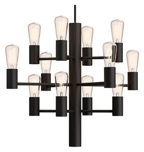 Lampadari Herstal, Nero, Sala da pranzo, Metallo
