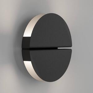 EGLO Applique da parete PIANOSA, Nero, Soggiorno / Sala da pranzo, Acciaio Inox, Applique
