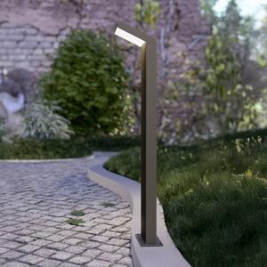EGLO Lampione a LED GROTTAZZOLINA, nero, altezza 80 cm, IP65 GROTTAZZOLINA, Nero, Alluminio