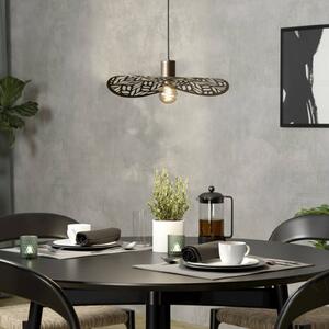 EGLO Lampada a sospensione SWABY, dimmerabile, Bronzo / Ottone antico, Soggiorno / Sala da pranzo, Metallo, Lampada a sospensione
