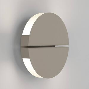 EGLO Applique da parete PIANOSA, Crema / Ambra, Soggiorno / Sala da pranzo, Acciaio Inox, Applique