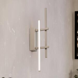 EGLO Applique da parete TREPILIANO, Crema / Ambra, Soggiorno / Sala da pranzo, Metallo, Applique