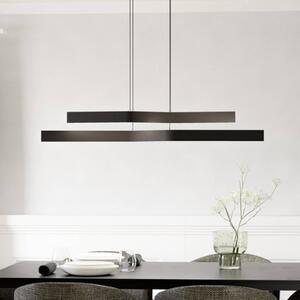 EGLO Lampada a sospensione PLAYITAS, dimmerabile, Nero, Soggiorno / Sala da pranzo, Metallo, Lampada a sospensione