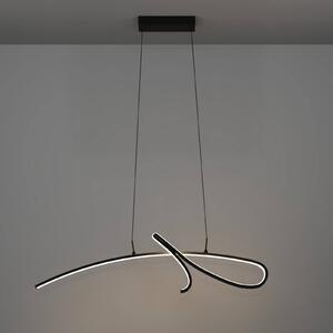 EGLO Lampada a sospensione CARDONCITO, Nero, Soggiorno / Sala da pranzo, Metallo, Lampada a sospensione