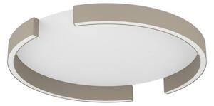 EGLO Plafoniera soffitto COPERTINO, dimmerabile, Crema / Ambra, Soggiorno / Sala da pranzo, Metallo, Plafoniera
