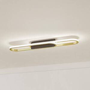 EGLO Plafoniera soffitto CONIVARENA, Nero, Soggiorno / Sala da pranzo, Metallo, Plafoniera