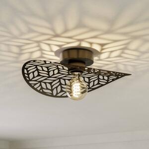 EGLO Plafoniera soffitto SWABY, dimmerabile, Bronzo / Ottone antico, Soggiorno / Sala da pranzo, Metallo, Plafoniera
