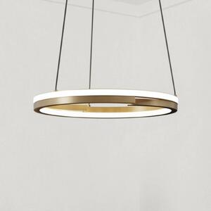 EGLO Lampada a sospensione MEZZOMONTE, dimmerabile, Bronzo / Ottone antico, Soggiorno / Sala da pranzo, Metallo, Lampada a sospensione