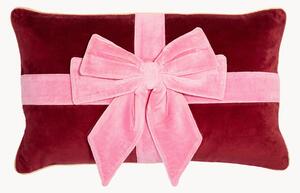 Cuscino in velluto Bow
