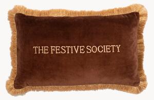 Cuscino in velluto The Festive Society