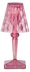 Lampade da esterno Kartell, Battery, Rosa / Rosé, Balcone, Plastica, Design