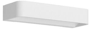 Applique da parete Rotaliana, dimmerabile, Bianco, Soggiorno, Alluminio