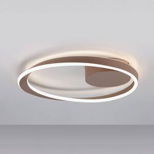 EGLO Plafoniera soffitto CAMEROTA, dimmerabile, Bronzo / Ottone antico, Soggiorno / Sala da pranzo, Metallo, Plafoniera