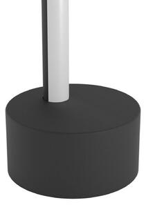 EGLO connect Lampada LED da tavolo intelligente FLATRON-Z, nera, 45 cm dimmerabile, Nero, Soggiorno / Sala da pranzo, Metallo, Lampada da tavolo