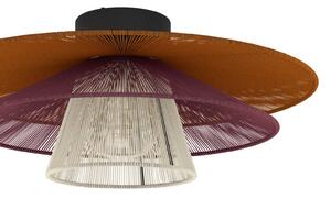 EGLO Plafoniera soffitto PIGNONA, dimmerabile, Multicolore, Soggiorno / Sala da pranzo, Metallo, Plafoniera