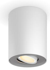 Plafoniera Philips Hue, Philips Hue Pillar, dimmerabile, Bianco, Soggiorno, Metallo, Moderno