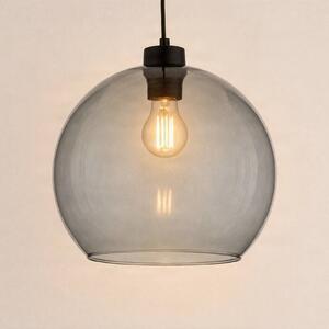 Lampada a sospensione in vetro Cubus TK Lighting, dimmerabile, Nero, Soggiorno / Sala da pranzo, Vetro, Moderno, Lampada a sospensione