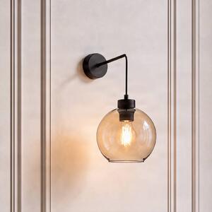 Applique da parete Cubus TK Lighting, dimmerabile, Chiaro / Trasparente, Soggiorno / Sala da pranzo, Vetro, Moderno, Applique