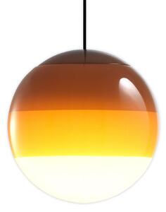 Lampada a sospensione MARSET, Dipping Light, dimmerabile, Arancione, Soggiorno, Vetro, Design