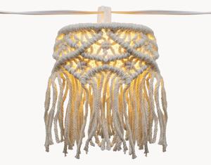 Ghirlanda solare a LED in cotone Mykonos