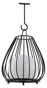 Lampade da esterno Lindby, Kelda, dimmerabile, Nero, Balcone, Alluminio, Moderno