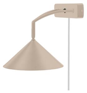 Applique da parete Globen Lighting, Beige, Camera da letto, Metallo