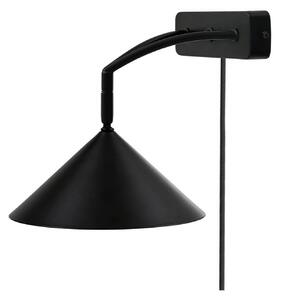 Applique da parete Globen Lighting, Nero, Camera da letto, Metallo