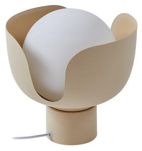 Lampade da tavolo Lindby, Fiora, Beige, Soggiorno, Metallo, Moderno