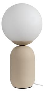 Lampade da tavolo Lindby, Lennes, Bianco, Soggiorno, Vetro, Moderno