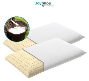 Coppia Cuscini Lattice – Freschi e Antiacaro, Cotone Sfoderabile | NOTTURNO H11
