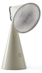 Lampade da tavolo Tom Dixon, POSE, dimmerabile, Grigio, Soggiorno, Plastica, Design
