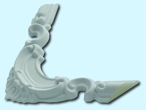 Set di elementi angolari NMC Z101 ARSTYL Noel Marquet Elemento decorativo classico bianco 4 pezzi