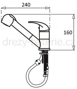 Miscelatore per lavello Fido cromo 90919938