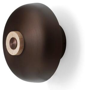 Applique da parete Audo Copenhagen, Reverse, dimmerabile, Bronzo / Ottone anticato, Soggiorno, Alluminio, Design