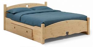 Letto Cuore con cassetto