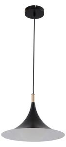 Lampada a sospensione Lindby, Jarl, dimmerabile, Nero, Sala da pranzo, Metallo, Moderno