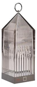 Lampade da esterno Kartell, Lantern, dimmerabile, Grigio, Balcone, Plastica, Design