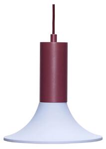 Lampada a sospensione Hübsch, Rosso, Soggiorno, Metallo