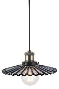 Lampada a sospensione Globen Lighting, COBBLER, dimmerabile, Grigio, Soggiorno, Vetro, Vintage