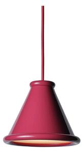 Lampada a sospensione Belid, Rosso, Sala da pranzo, Metallo