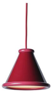 Lampada a sospensione Belid, Rosso, Sala da pranzo, Metallo