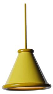 Lampada a sospensione Belid, Giallo, Sala da pranzo, Metallo
