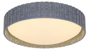 Applique da parete Nordlux, Grigio, Corridoio, Tessuto / Tessile