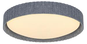 Applique da parete Nordlux, Grigio, Corridoio, Tessuto / Tessile