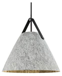 Lampada a sospensione DFTP by Nordlux, Strap, dimmerabile, Grigio, Soggiorno, Tessuto / Tessile, Scandinavo