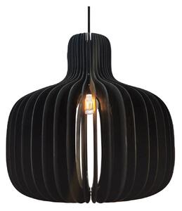 Lampada a sospensione Nordlux, Hazo, dimmerabile, Nero, Soggiorno, Legno, Scandinavo