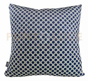 Fodera cuscino 40x40 in tessuto vellutato blu